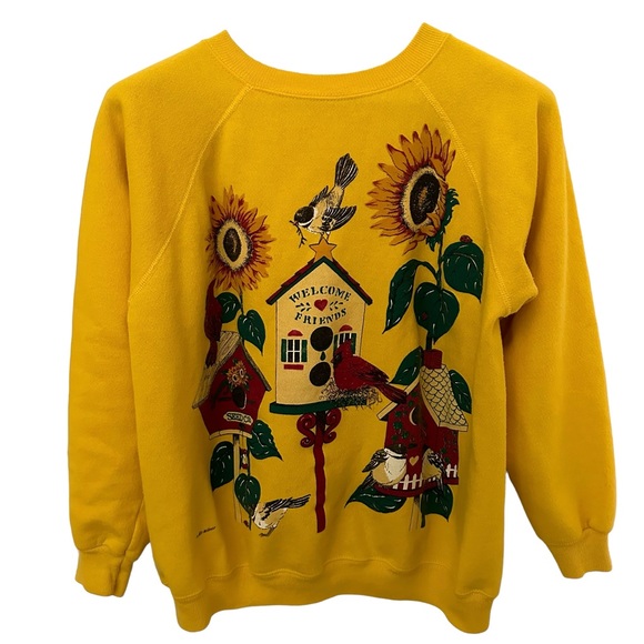 Hanes Welcome Friends Sweatshirt L - Picture 2 of 6